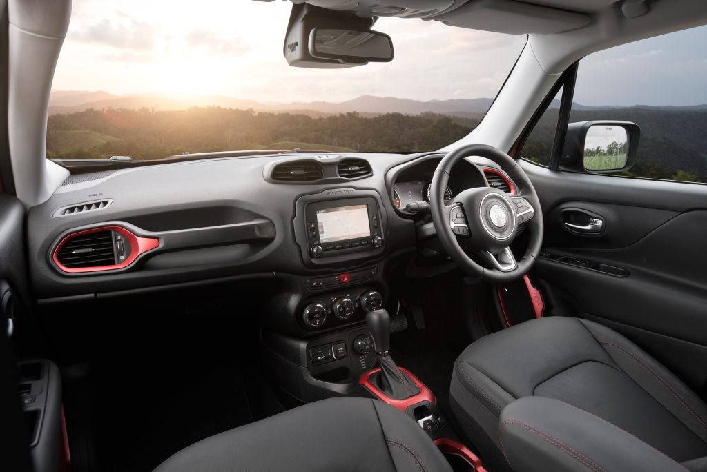 The range-topping Jeep Renegade Trailhawk is a true off-roader. The range-topping Jeep Renegade Trailhawk is a true off-roader.
